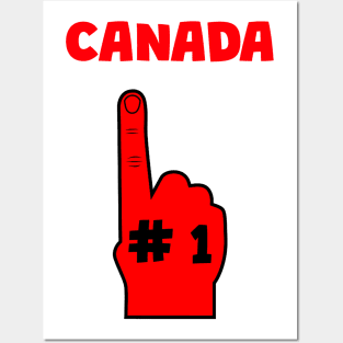 Canada Is Number One, Canadian Pride Posters and Art